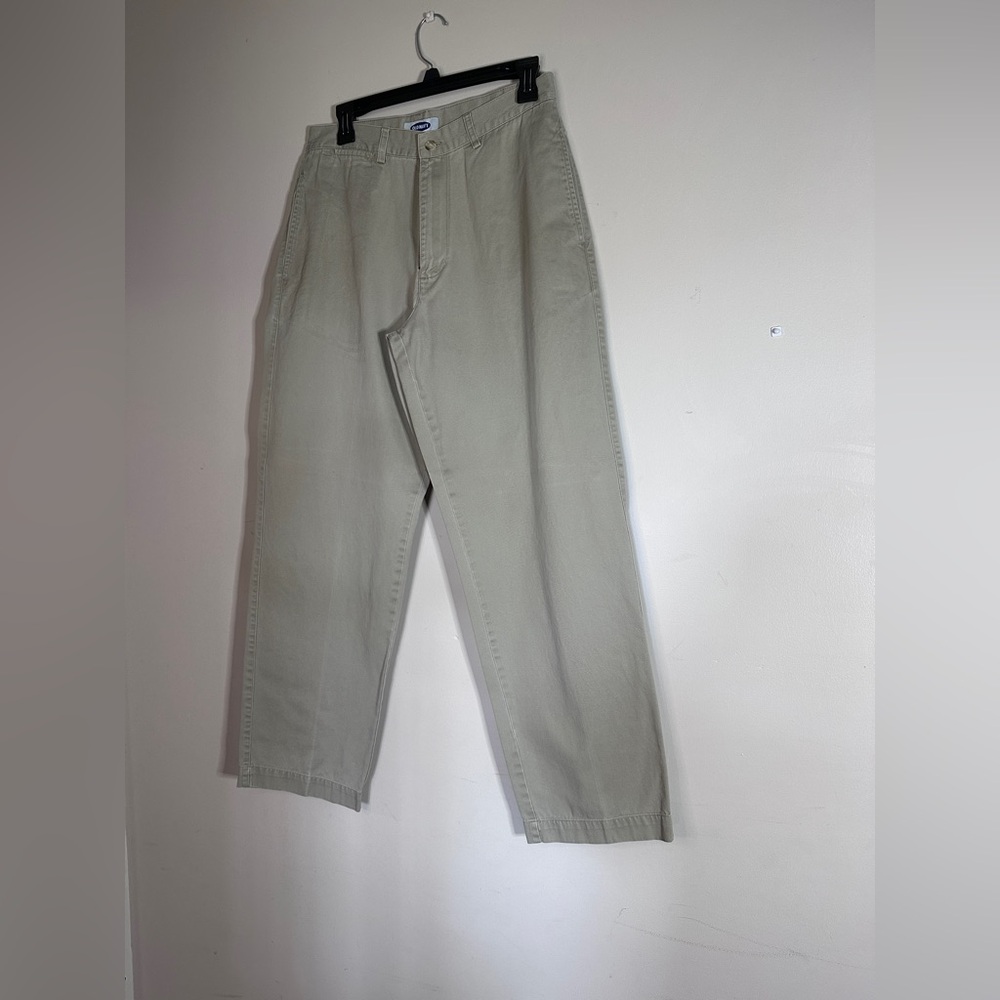 Old Navy Men's Khaki Chino Pants in Light Tan